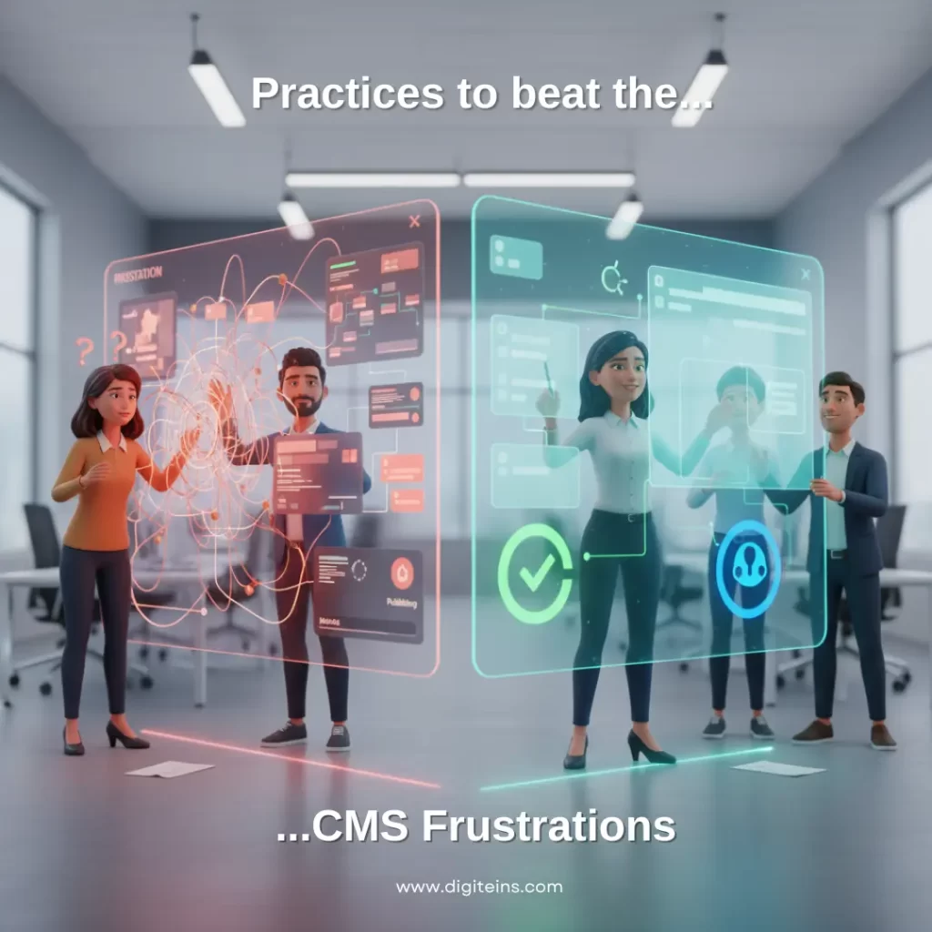 Best Practices to beat the CMS Frustrations